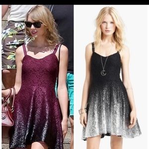 Free people Ombré Dress in Maroon